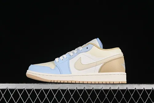 All categories Air Jordan Jordan series basketball shoes Air Jordan 1 Low Air Jordan 1 Low OG AJ1 Joe 1 meter white brown low-top cultural basketball shoes HQ4186-111